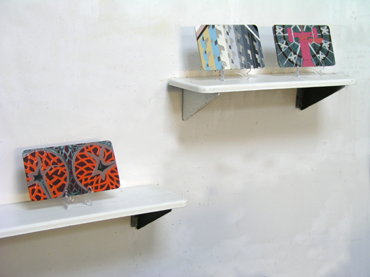 Malerei auf Frühstücksbrettchen